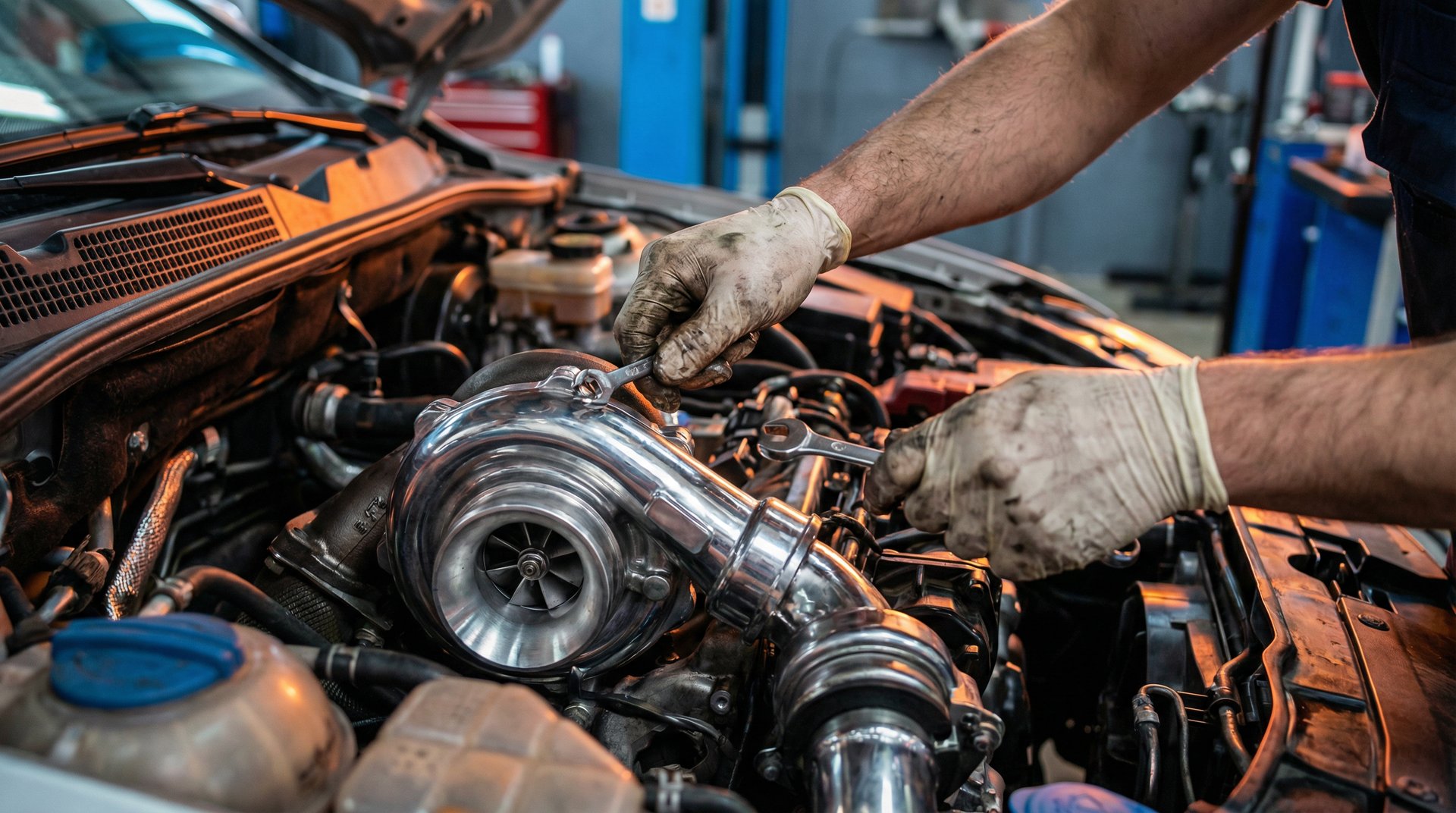 探花涡轮增压改装视频教程